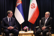 Iran pres. highlights Israeli crimes in meeting with Serbian counterpart