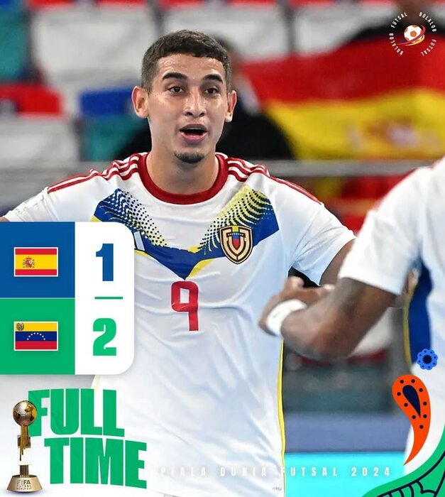 شگفتی در جام جهانی فوتسال با حذف اسپانیا 2