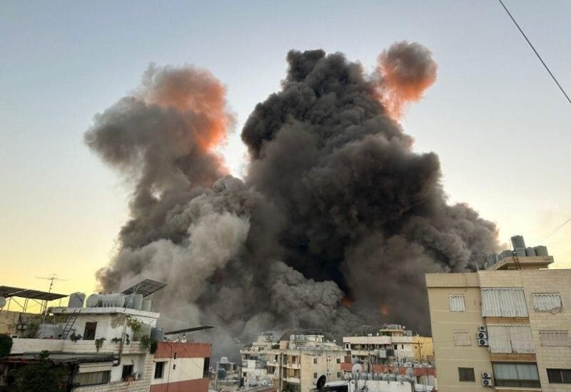 Israel attacks southern Beirut; 2 people martyred, 76 people injured