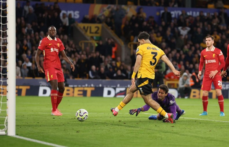 صدرنشینی لیورپول با برتری در خانه گرگها؛ وولورهمپتون قعرنشین جدید جدول