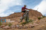 Mountain biking tournament in northwestern Iran