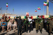 Bodies of 98 Iranian martyrs of the 1980-88 war with Iraq return home