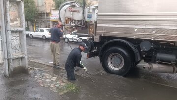 معاون خدمات شهر:  آبگرفتگی برخی معابر کرج  برطرف شد