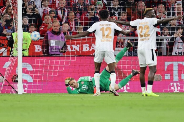 زور بایرن مونیخ و بایرلورکوزن به هم نرسید، تساوی مدعیان قهرمانی در آلیانز آرنا