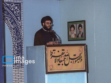 Les images archives du martyr Seyed Hassan Nasrallah