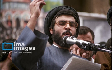 Les images archives du martyr Seyyed Hassan Nasrallah