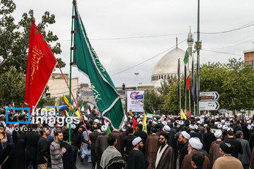 Seminaristas en Qom se reúnen para condenar los crímenes del régimen sionista