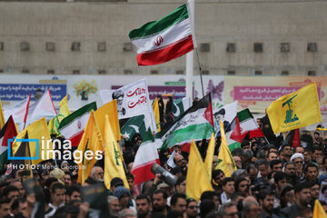 Demonstration in Mashhad to condemn Zionist regime's crimes