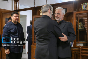 Commemoration of Martyr Hassan Nasrallah at Hezbollah office in Tehran