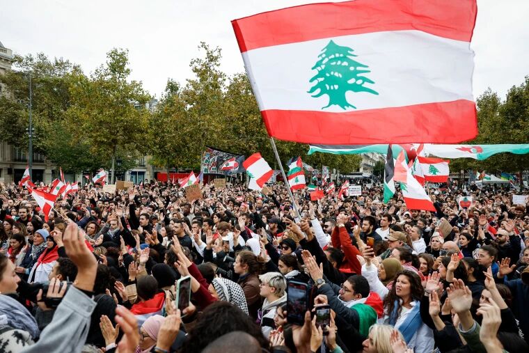 Massive demo in Paris against Israeli crimes in Lebanon, Gaza