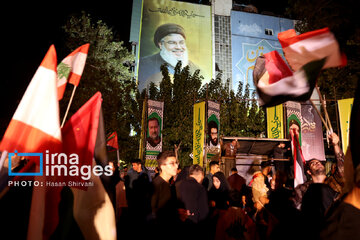 People of Tehran take to streets to back Iran's missile attack on Zionist regime 