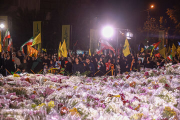 People of Tehran take to streets to back Iran's missile attack on Zionist regime 