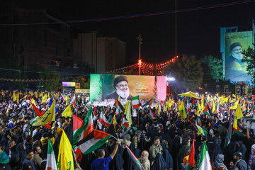 People of Tehran take to streets to back Iran's missile attack on Zionist regime 