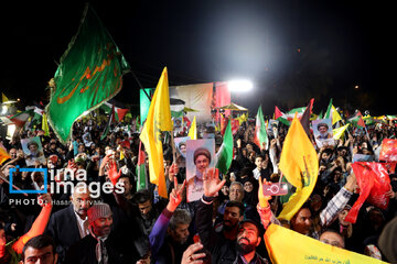 People of Tehran take to streets to back Iran's missile attack on Zionist regime 