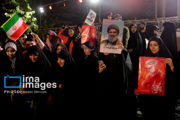 People of Tehran take to streets to back Iran's missile attack on Zionist regime 