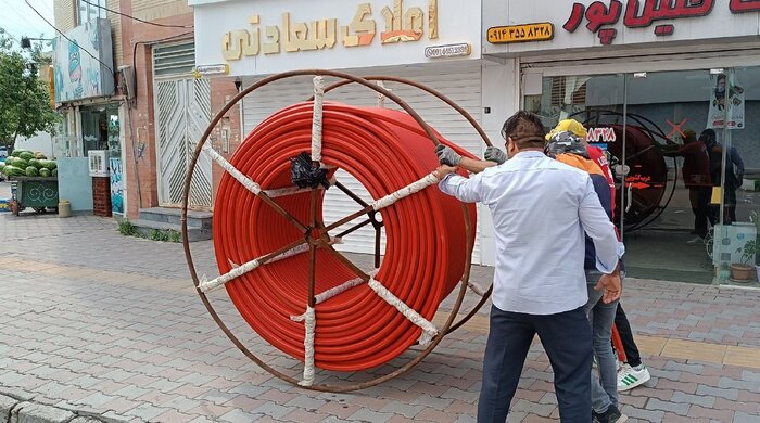 هشت شهرک صنعتی البرز تحت پوشش فیبرنوری