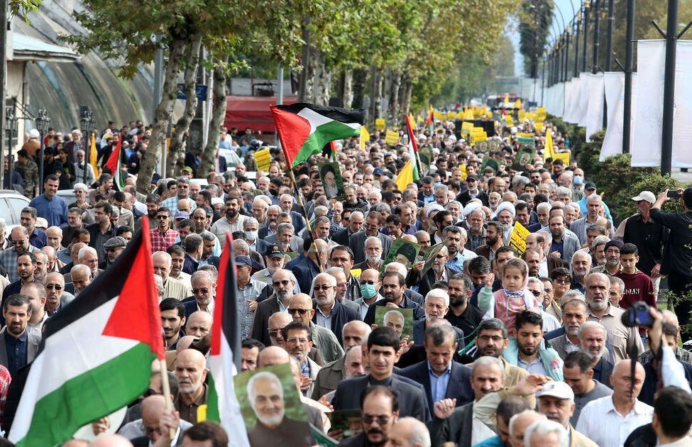 برگزاری راهپیمایی ضد صهیونیستی در عباس‌آباد مازندران