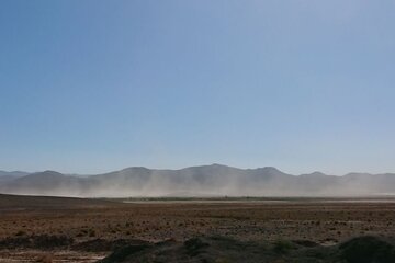 وزش باد در خراسان جنوبی سرعت می‌گیرد