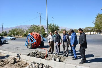 پیشرفت ۳۰ درصدی طرح فیبر نوری در اشترینان بروجرد