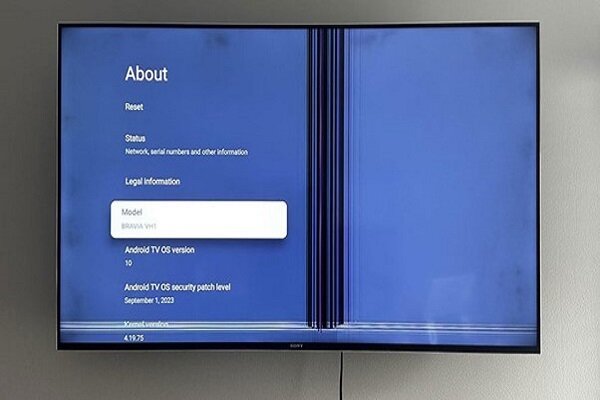 علت خاموش روشن شدن تلویزیون سونی چیست؟
