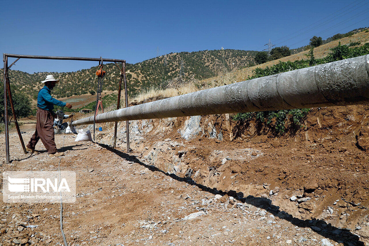 گاز روستای شلیل سفلی چهارمحال و بختیاری وصل شد