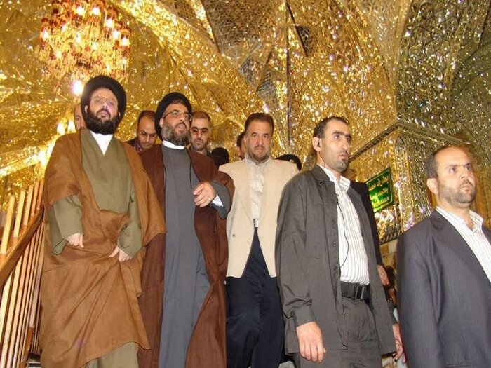 شب فراموشنشدنی سیدحسن نصرالله در حرم عبدالعظیم حسنی(ع)+ فیلم