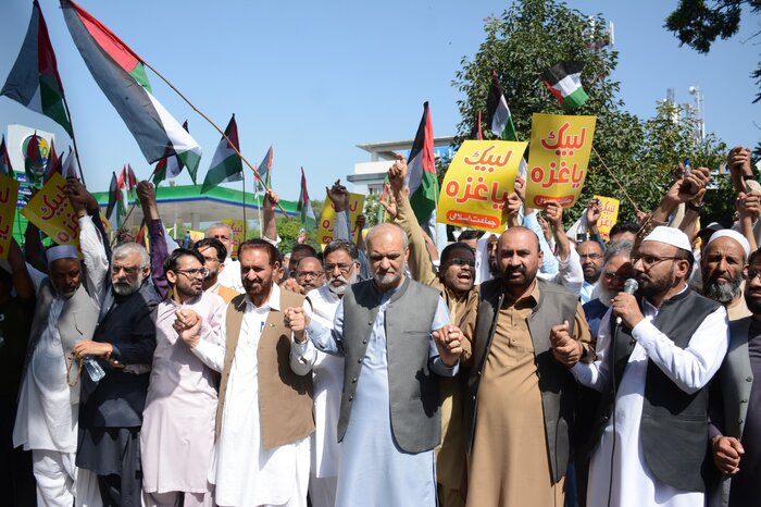 گزارش تصویری از اجتماعات طوفان الاقصی در پاکستان