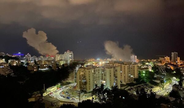 Hezbollah missiles hit Israeli-occupied city of Haifa