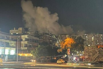 Sept martyrs après l'attaque du régime sioniste sur Damas