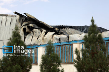 Fire in industrial town in southern Iran