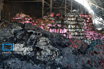 Fire in industrial town in southern Iran