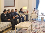 Iran, Qatar FMs meet in Doha
