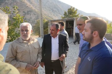 جاده دسترسی به امامزاده محمد بن حسن (ع) الیگودرز بهره برداری می‌شود