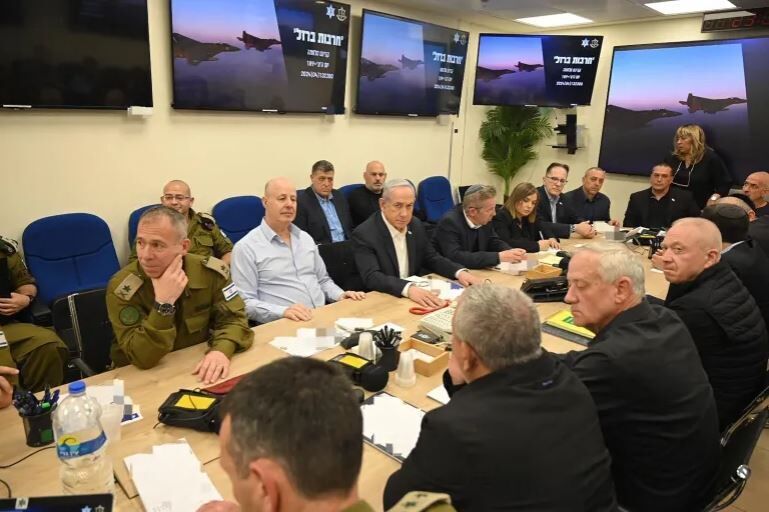 Israel 'security cabinet' opposes response to Iran's operation