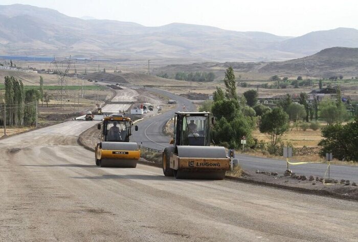 محدودیتهای اعتباری مانع تعریض جاده پرحادثه قیدار-ابهر