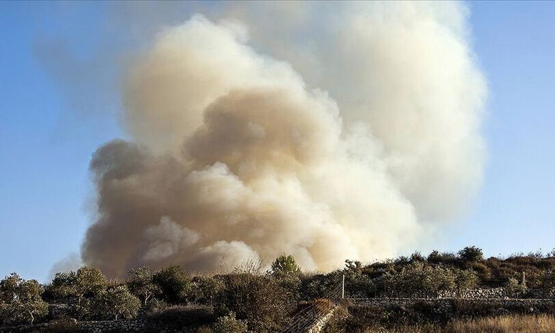 Hezbollah fires 55 missiles at occupied territories