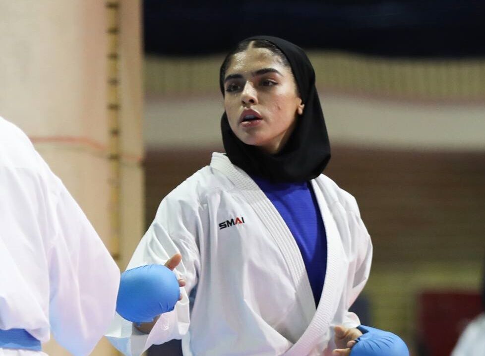 Female Iranian karate athletes win gold, bronze at world championship