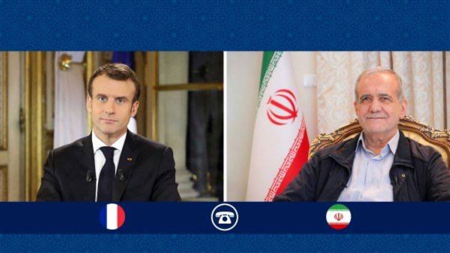 Iranian, French presidents discuss ways to establish ceasefire in Lebanon