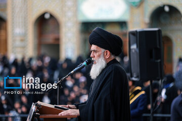 Mourning flag hoisted in Hazrat Masoumeh shrine