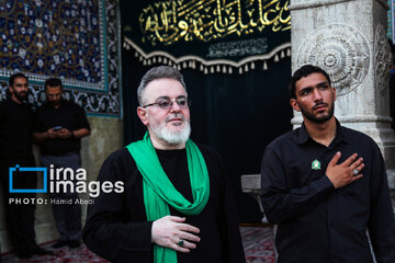 Mourning flag hoisted in Hazrat Masoumeh shrine