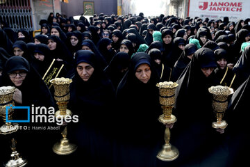 Mourning at Fatemeh Masumeh (AS) shrine in Qom