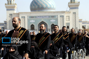 Mourning at Fatemeh Masumeh (AS) shrine in Qom