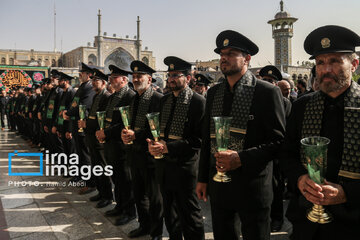 Mourning at Fatemeh Masumeh (AS) shrine in Qom