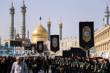 Mourning at Fatemeh Masumeh (AS) shrine in Qom