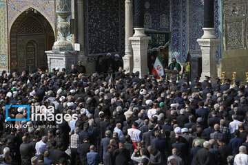 Mourning at Fatemeh Masumeh (AS) shrine in Qom