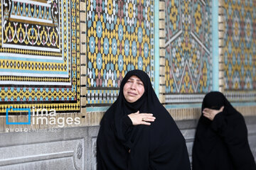 Mourning at Fatemeh Masumeh (AS) shrine in Qom