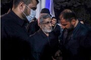 IRGC Quds Force chief seen in Martyr Nilforoushan’s funeral in Tehran