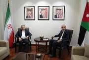 Iran FM meets Jordanian counterpart in Amman