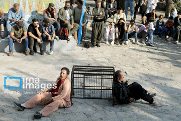 Second day of Street Theater fest in western Iran