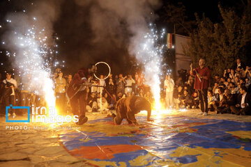 Second day of Street Theater fest in western Iran